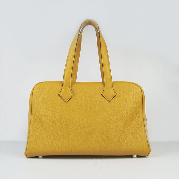 Hermes Togo leather handbag H2802 yellow