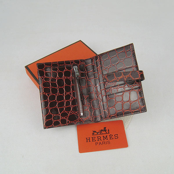 Hermes Wallet H006 Ladies Wallet Crocodile