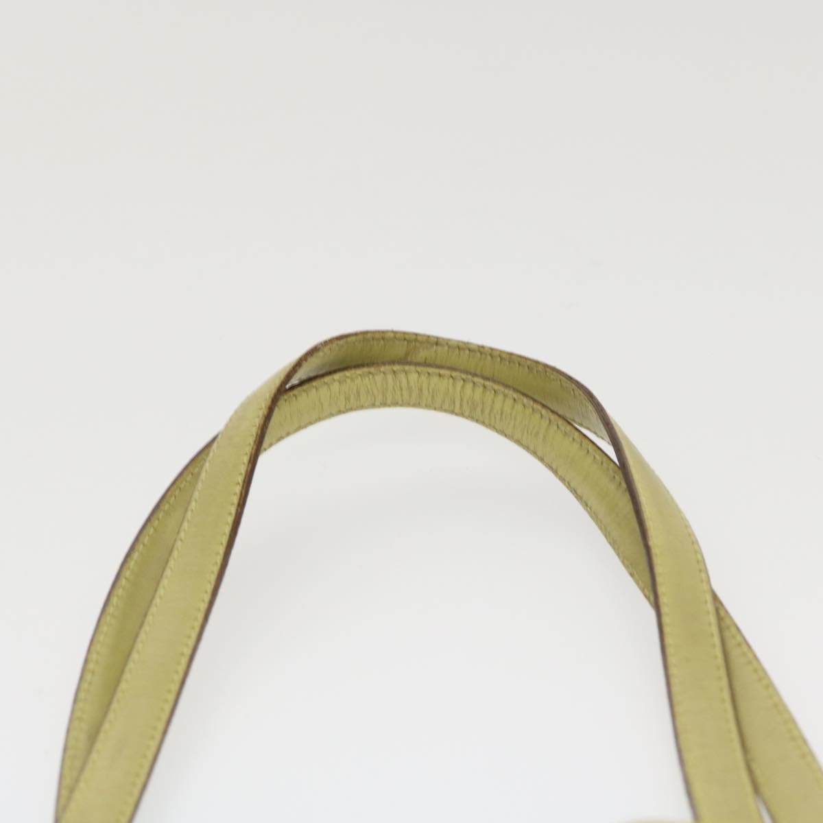 PRADA Shoulder Bag Nylon Yellow  ac1462