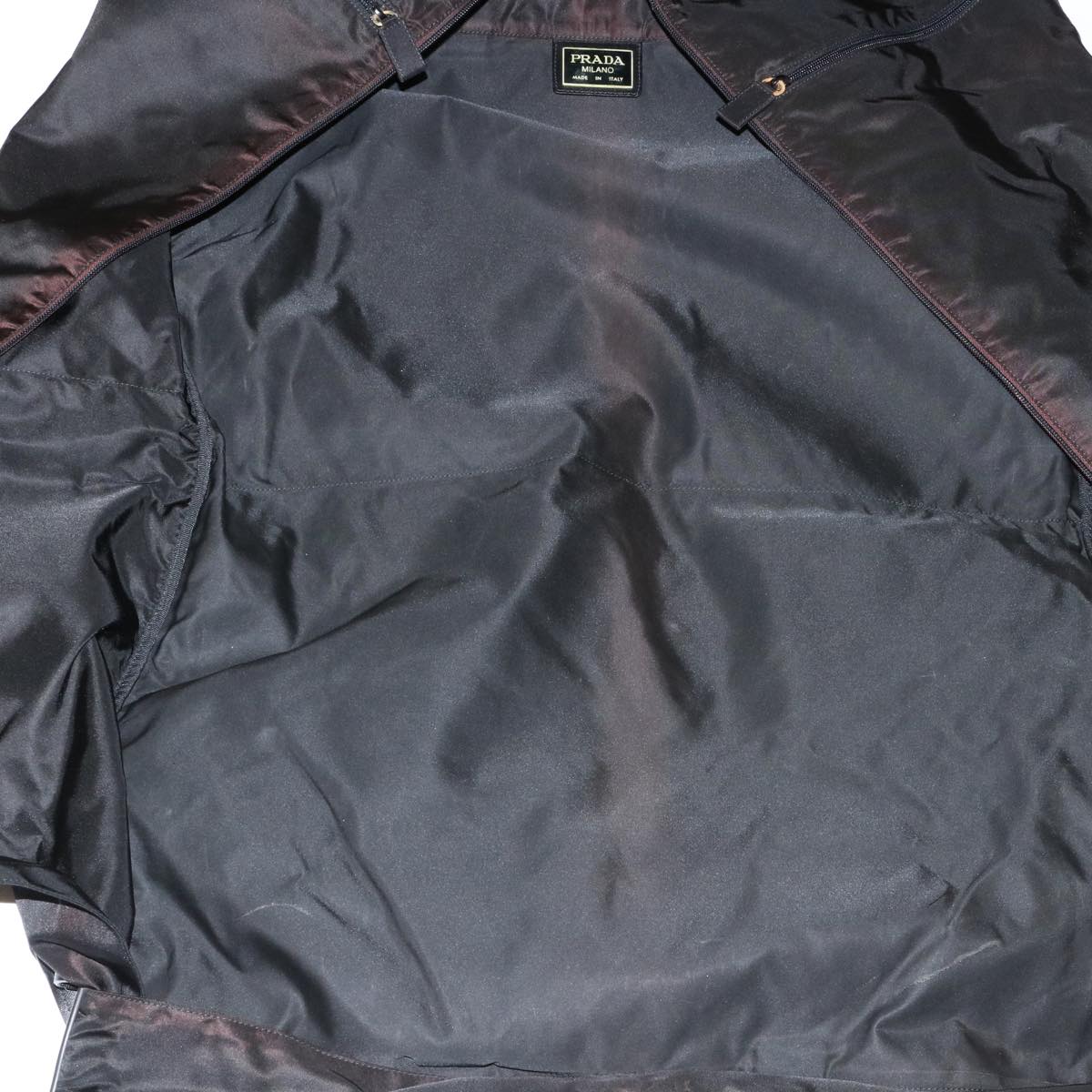 PRADA Garment Cover Nylon Black  ac1810