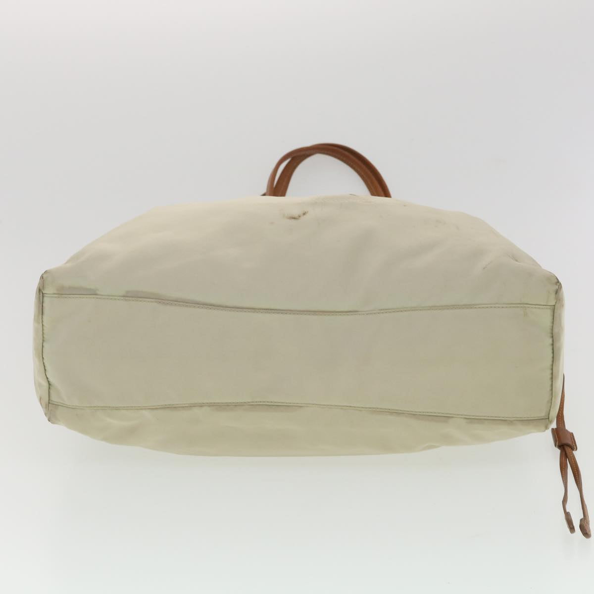 PRADA Shoulder Bag Nylon Beige  ac1841