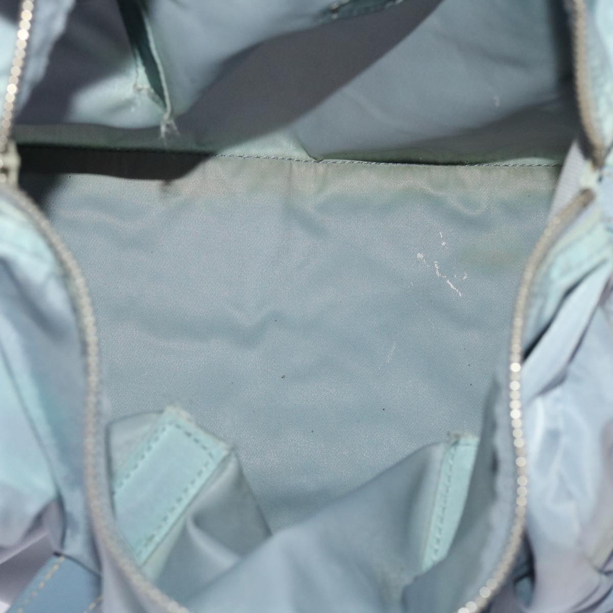 PRADA Shoulder Bag Nylon Light Blue  ac2033