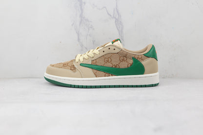 Designer Fragment x Travis Scott x Air Jordan 1 Low GG TS