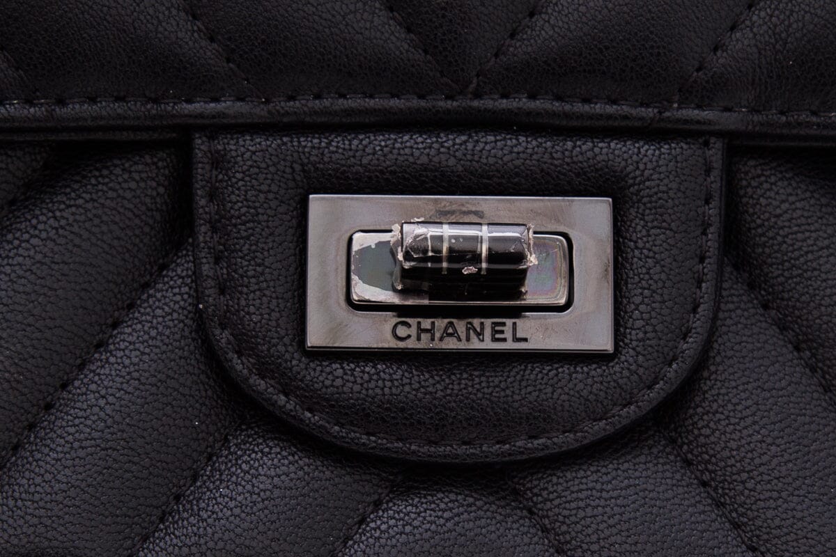 Chanel 2.55 Reissue 2016-2017  "SO Black" Chevron Handbag