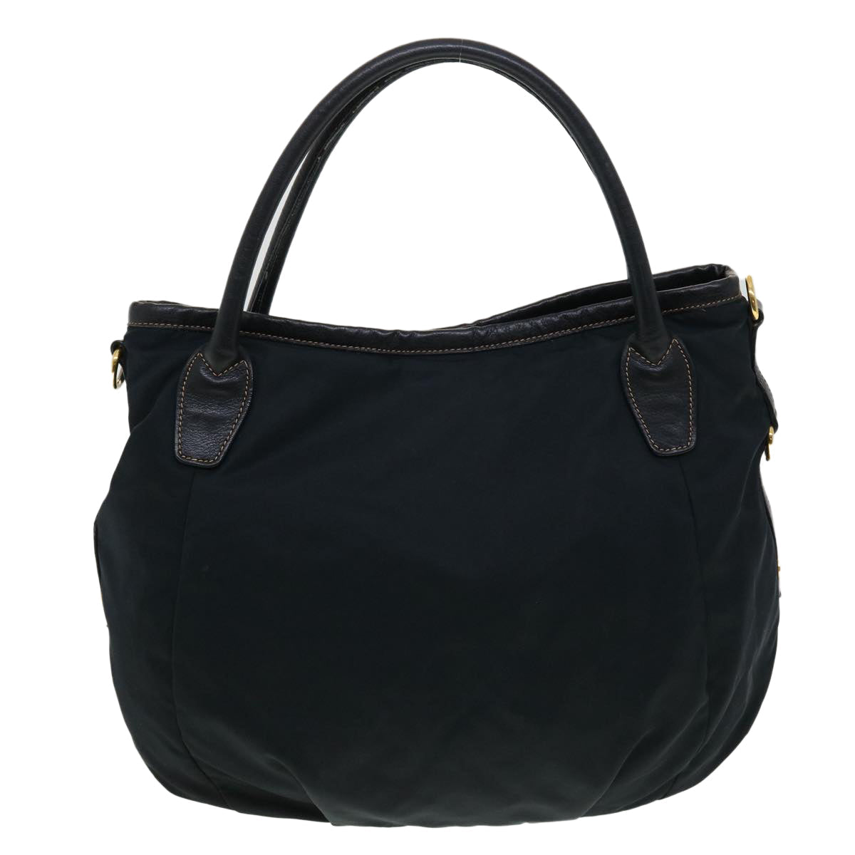 PRADA Hand Bag Nylon 2way Black  am3304