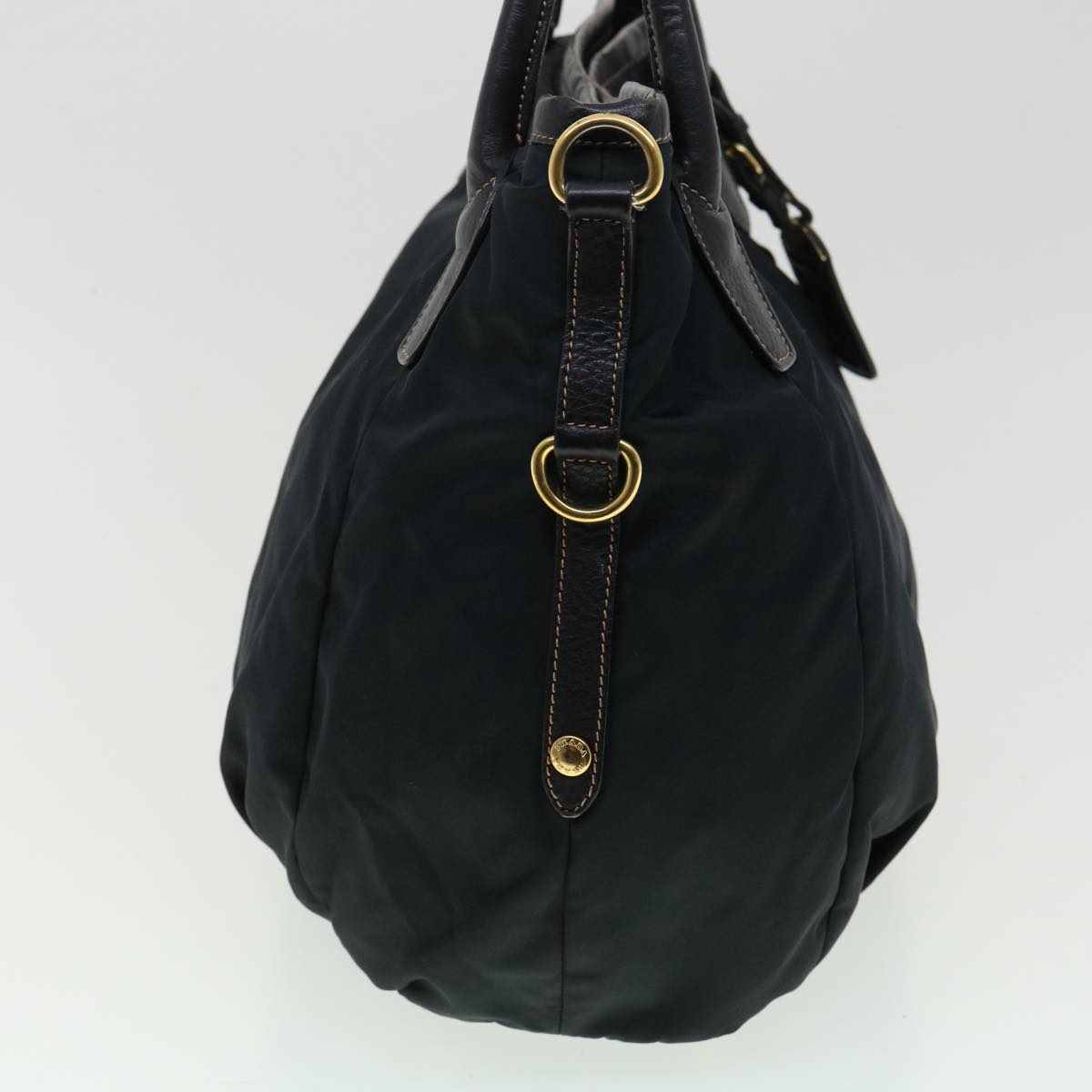 PRADA Hand Bag Nylon 2way Black  am3304