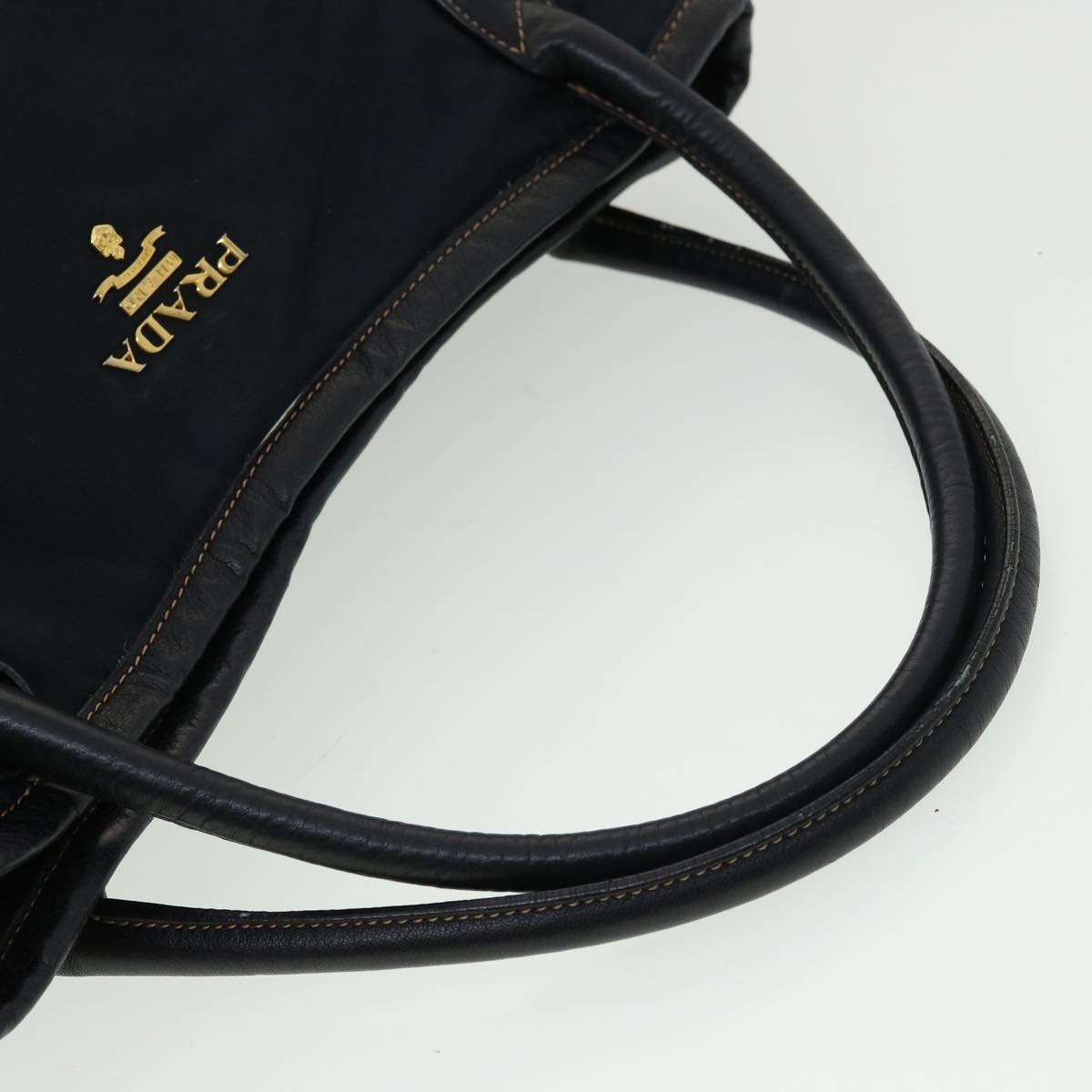 PRADA Hand Bag Nylon 2way Black  am3304