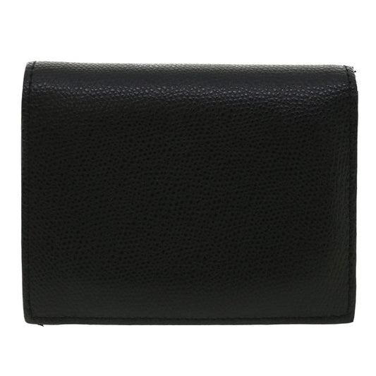 FENDI Wallet Leather Black  am3478