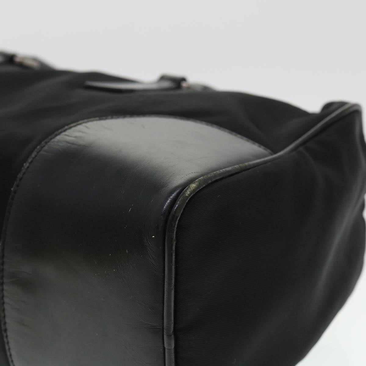 PRADA Shoulder Bag Nylon Black  am4126