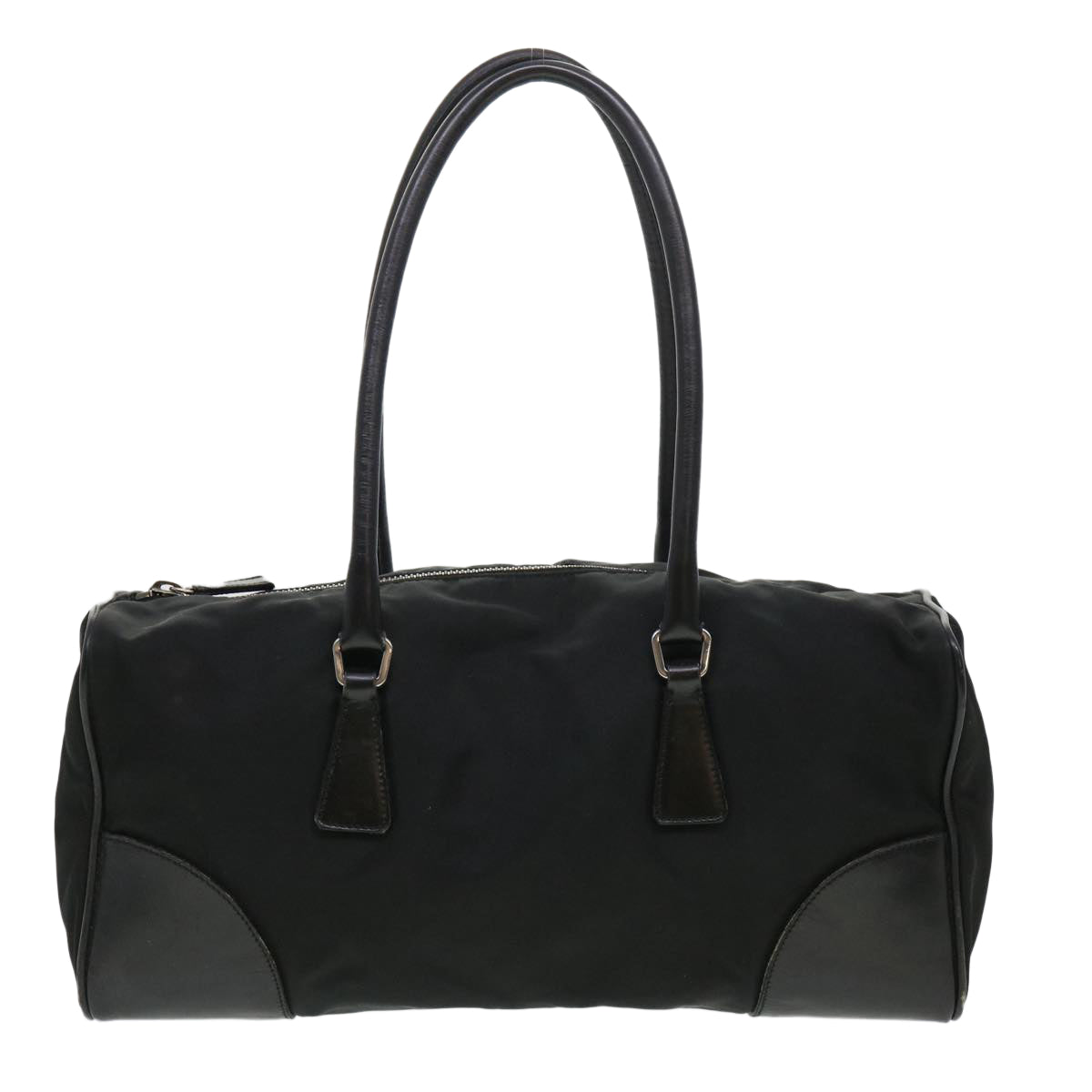 PRADA Shoulder Bag Nylon Black  am4126