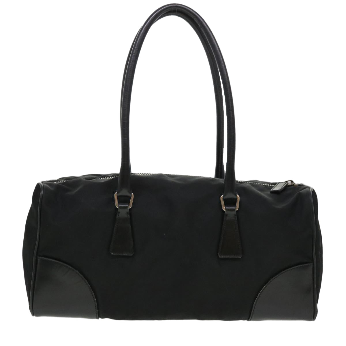 PRADA Shoulder Bag Nylon Black  am4126