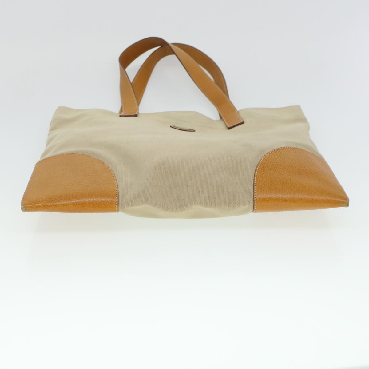 PRADA Tote Bag Canvas Beige  am4330