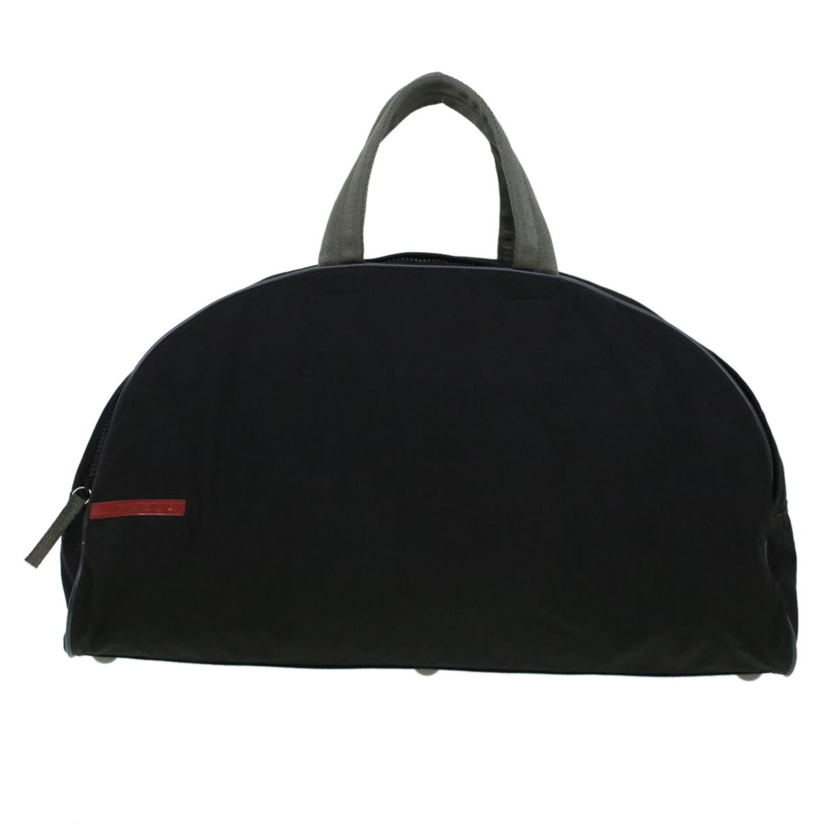 PRADA Boston Bag Nylon Black  am4338