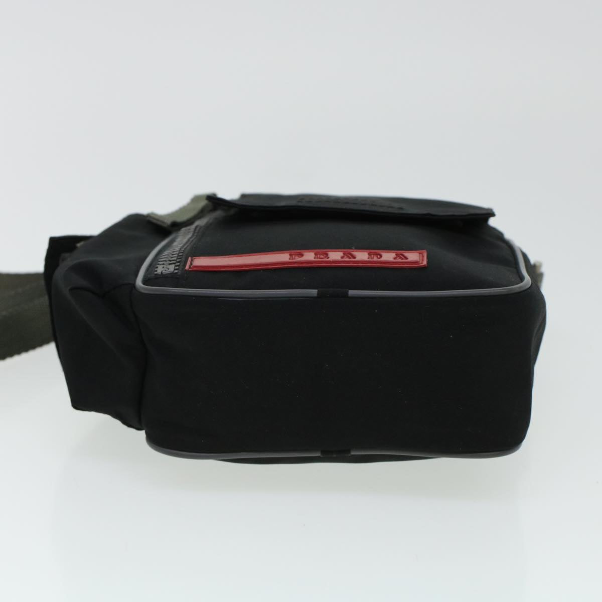 PRADA Shoulder Bag Nylon Black  am4341