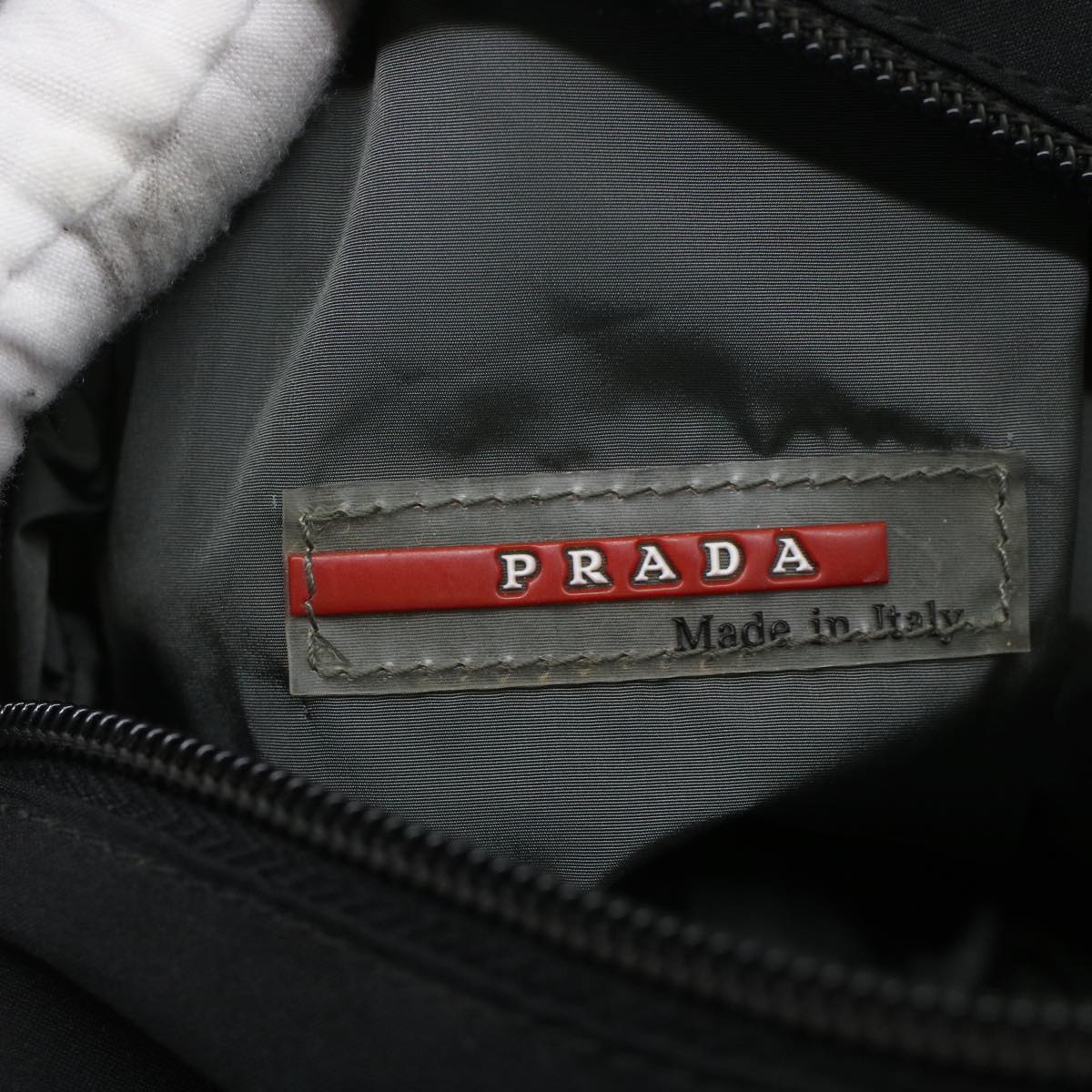 PRADA  Sports Hand Bag Nylon Black  am4807