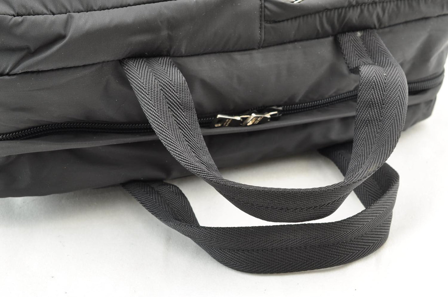 PRADA Hand Bag Nylon Black  ar1221