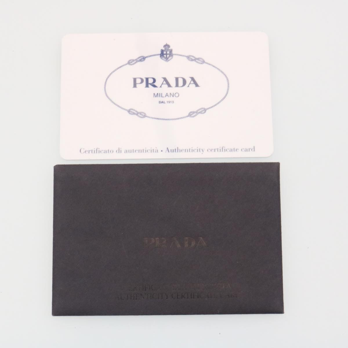 PRADA Clutch Bag Nylon Navy  ar6315