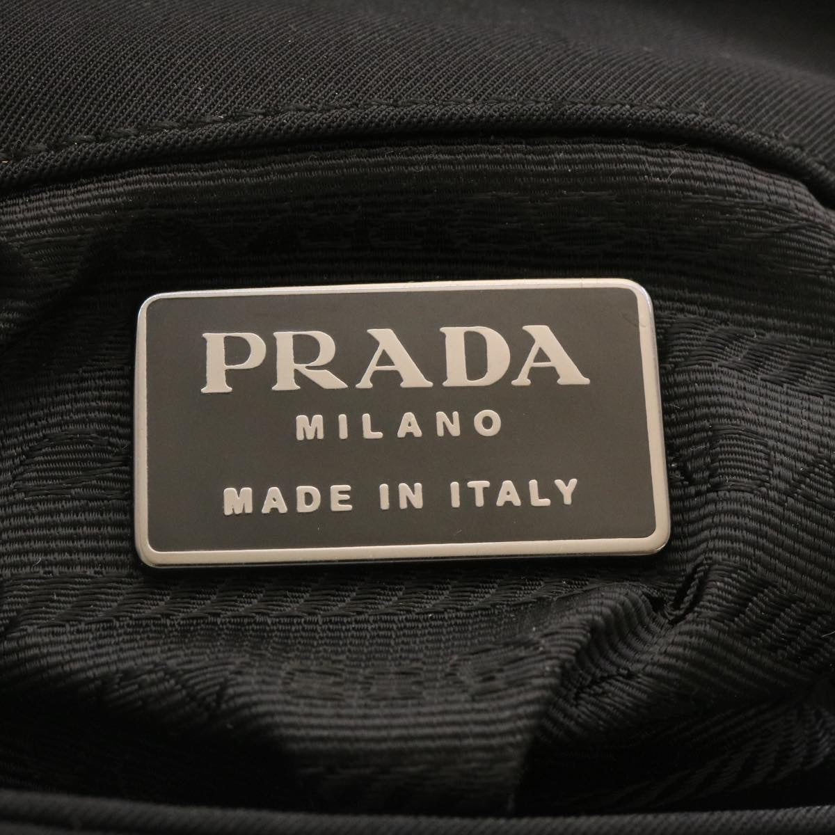 PRADA Shoulder Bag Nylon Black  ar6449