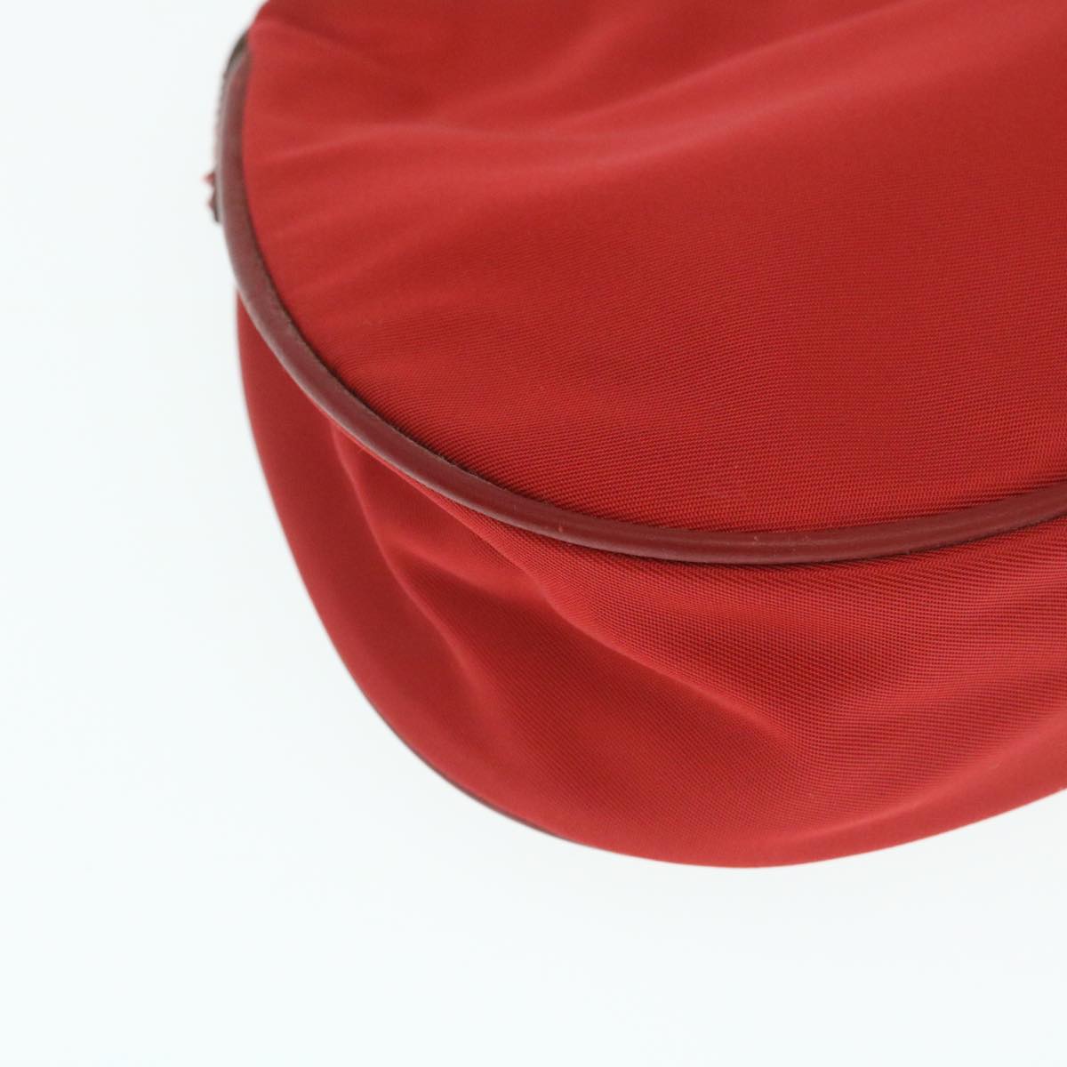 PRADA Accessory Pouch Nylon Red  ar6677