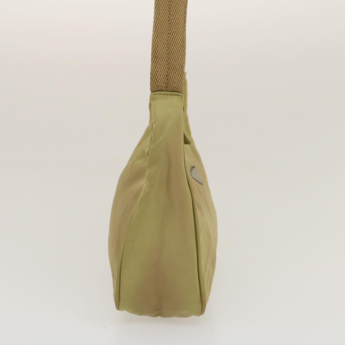 PRADA Hand Pouch Nylon Khaki  ar6908