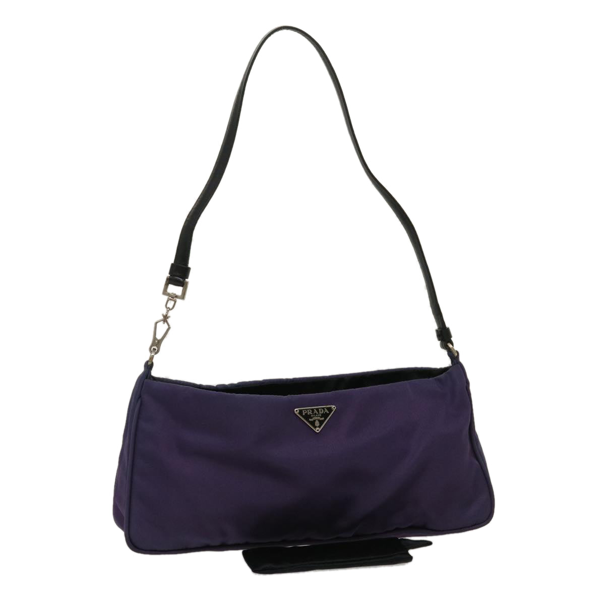 PRADA Accessory Pouch Nylon Purple  ar7076