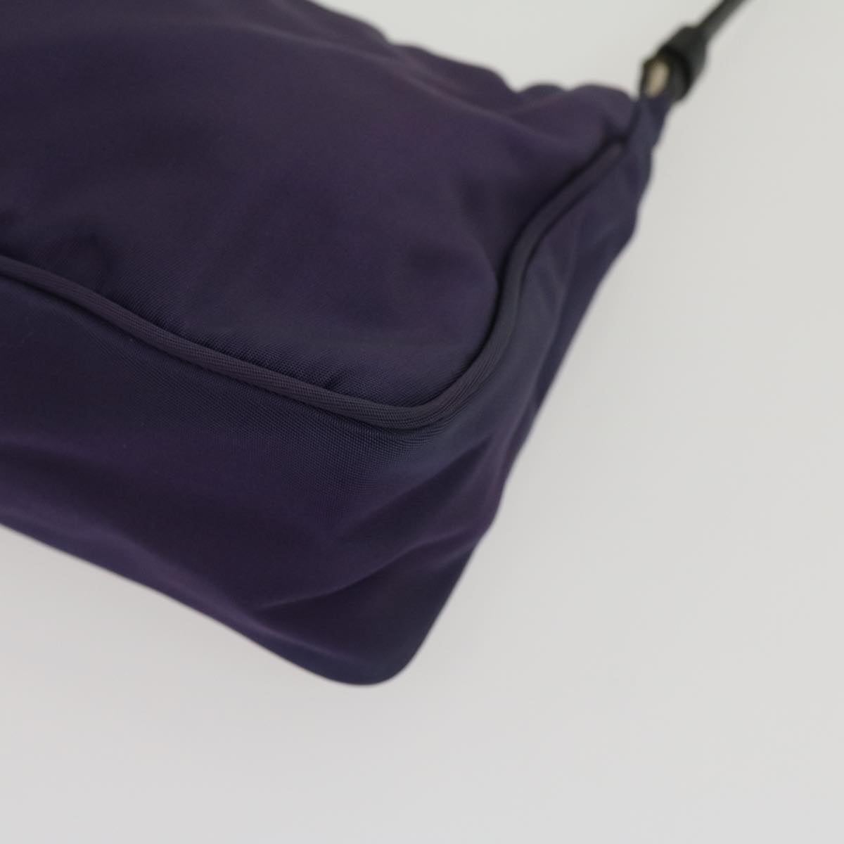 PRADA Accessory Pouch Nylon Purple  ar7076