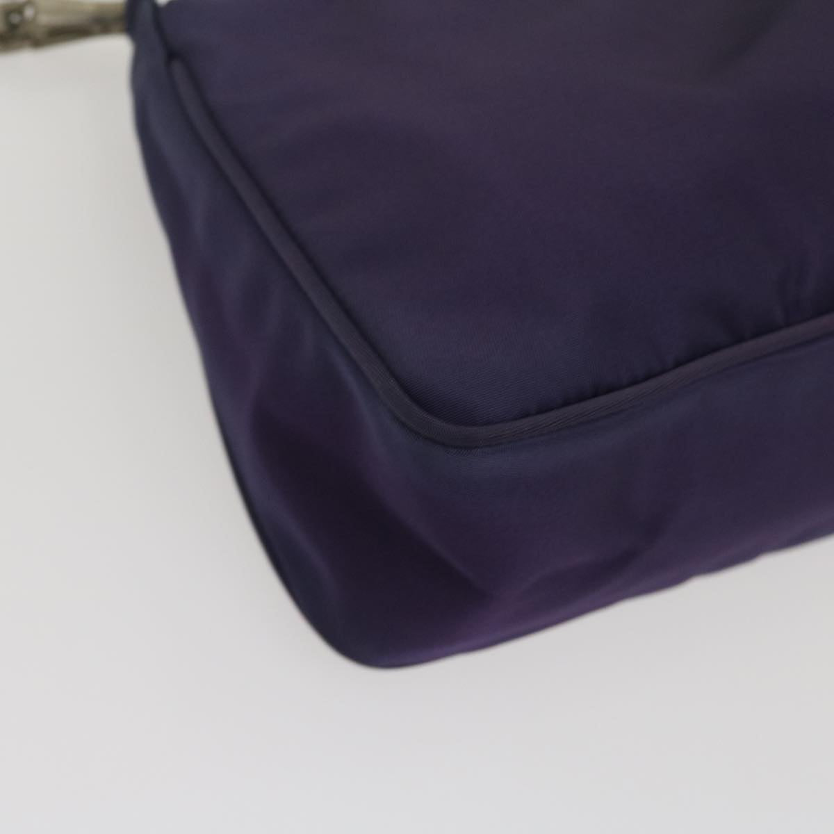 PRADA Accessory Pouch Nylon Purple  ar7076