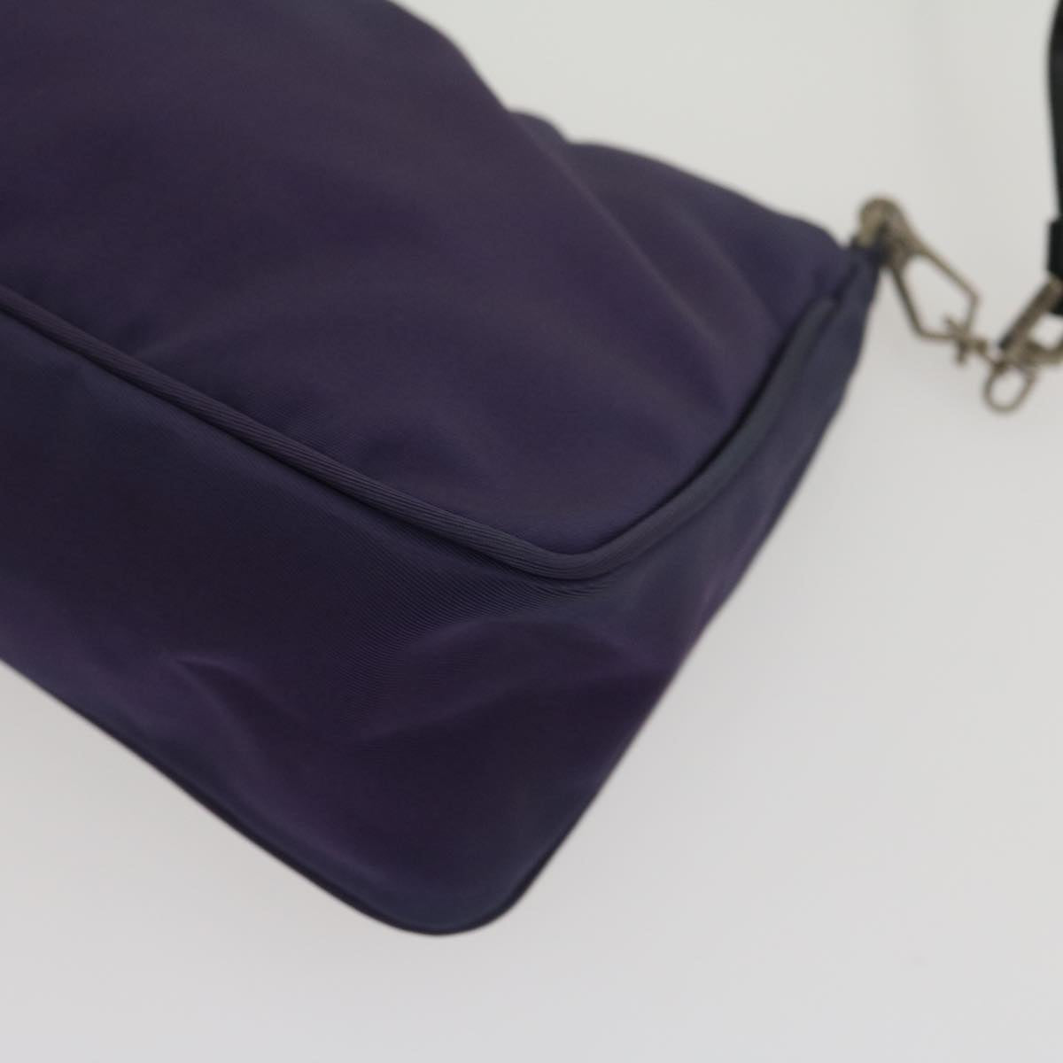 PRADA Accessory Pouch Nylon Purple  ar7076