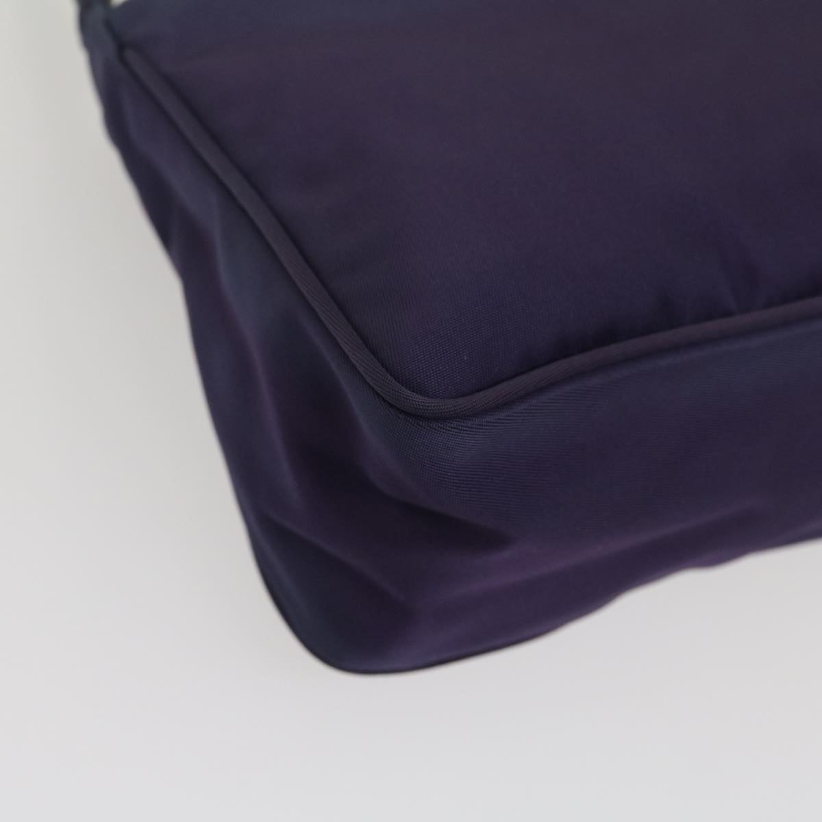 PRADA Accessory Pouch Nylon Purple  ar7076