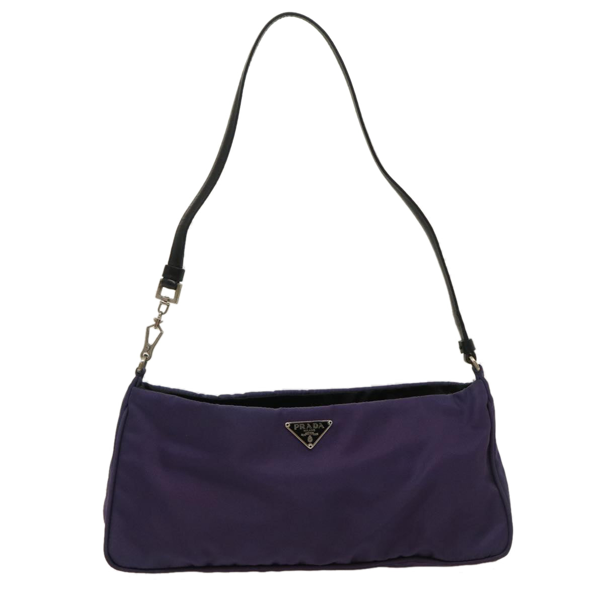 PRADA Accessory Pouch Nylon Purple  ar7076