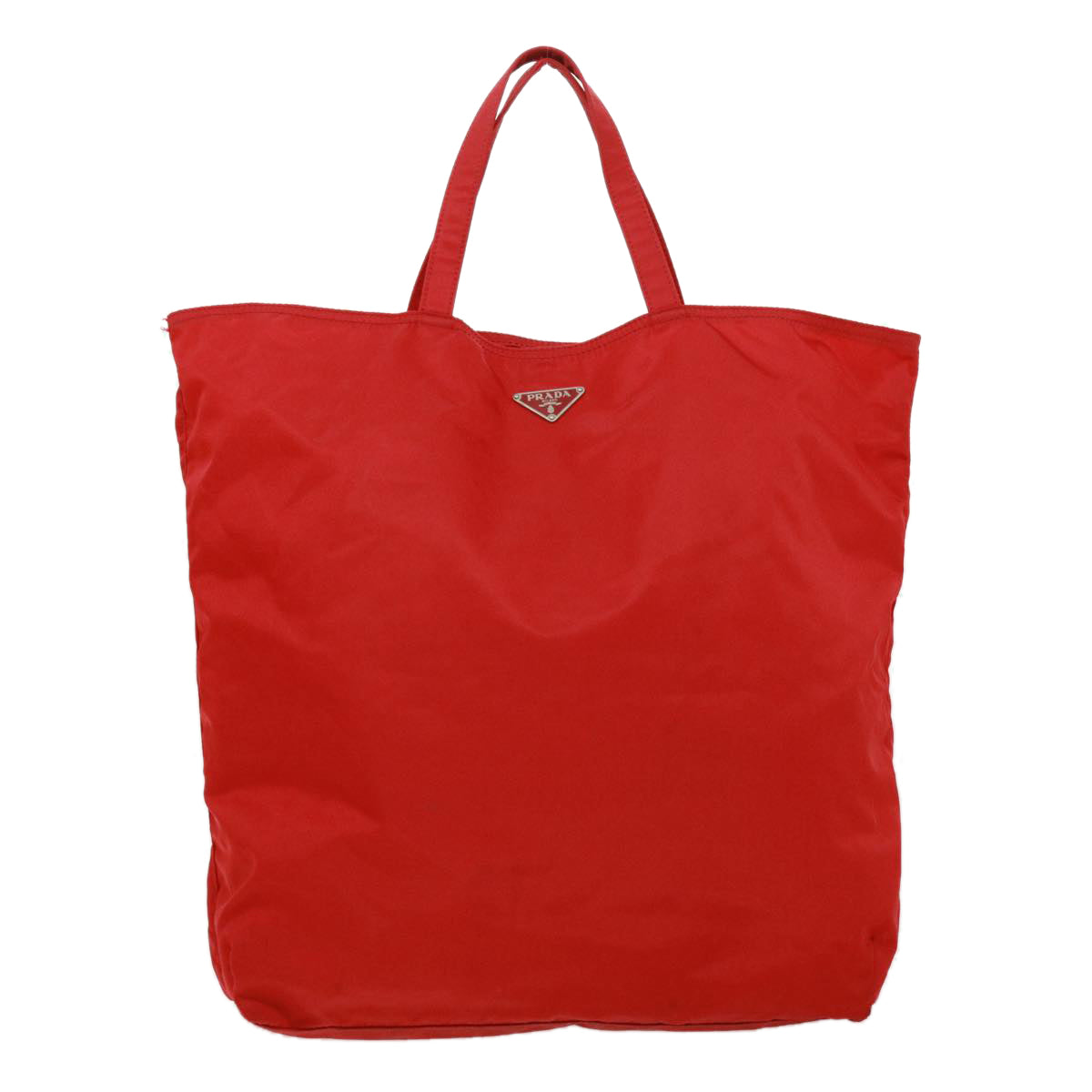 PRADA robot Hand Bag Nylon Red  ar7943