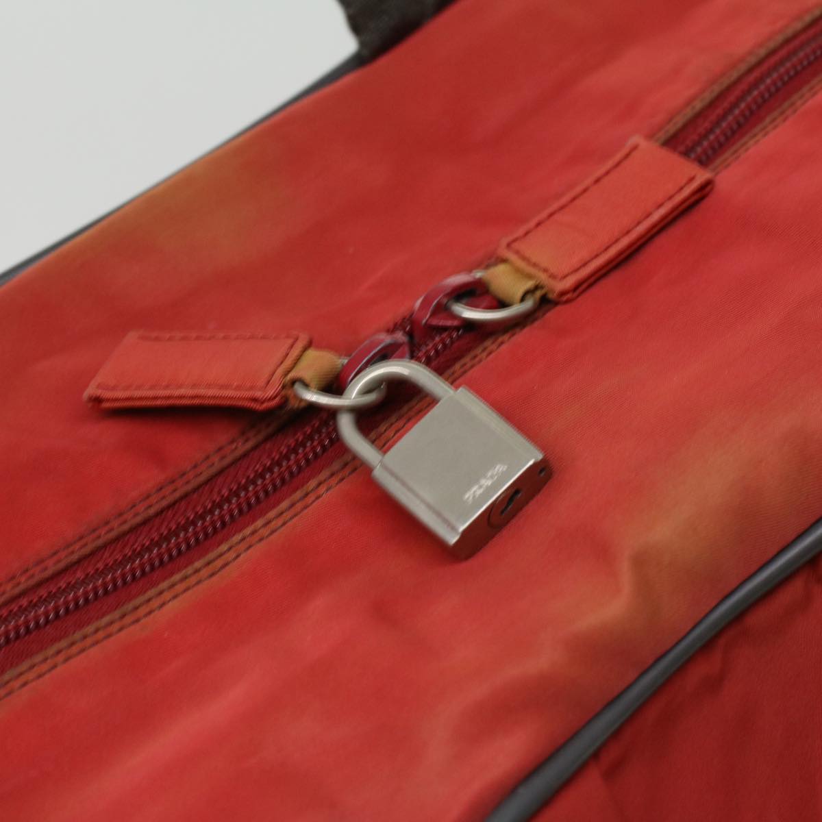 PRADA Hand Bag Nylon 2way Red  ar8326