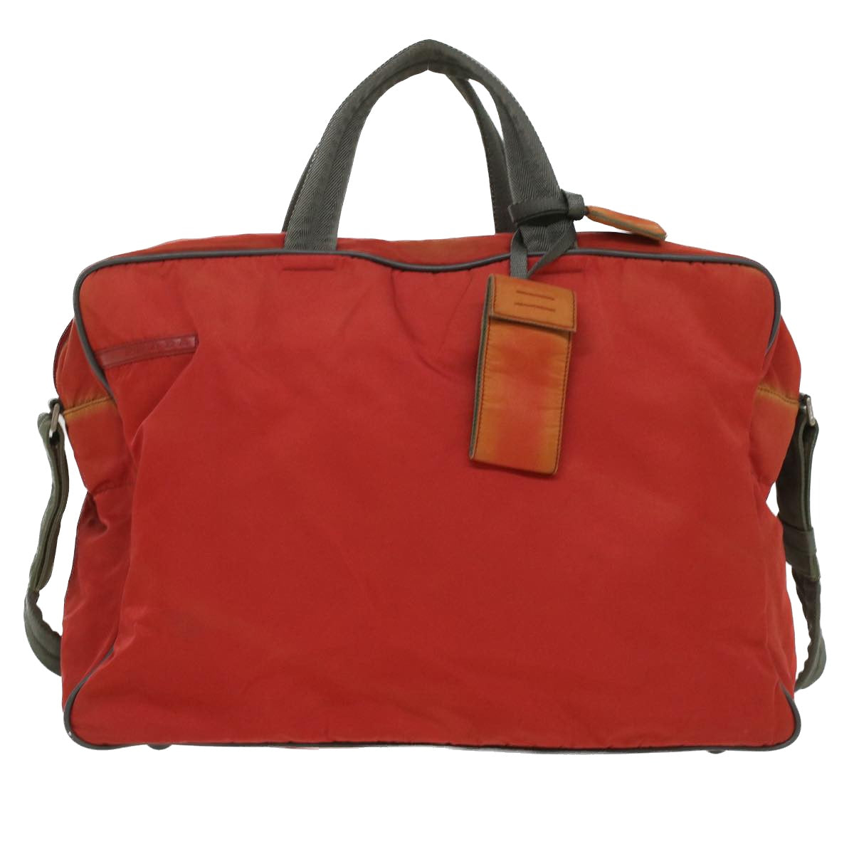 PRADA Hand Bag Nylon 2way Red  ar8326