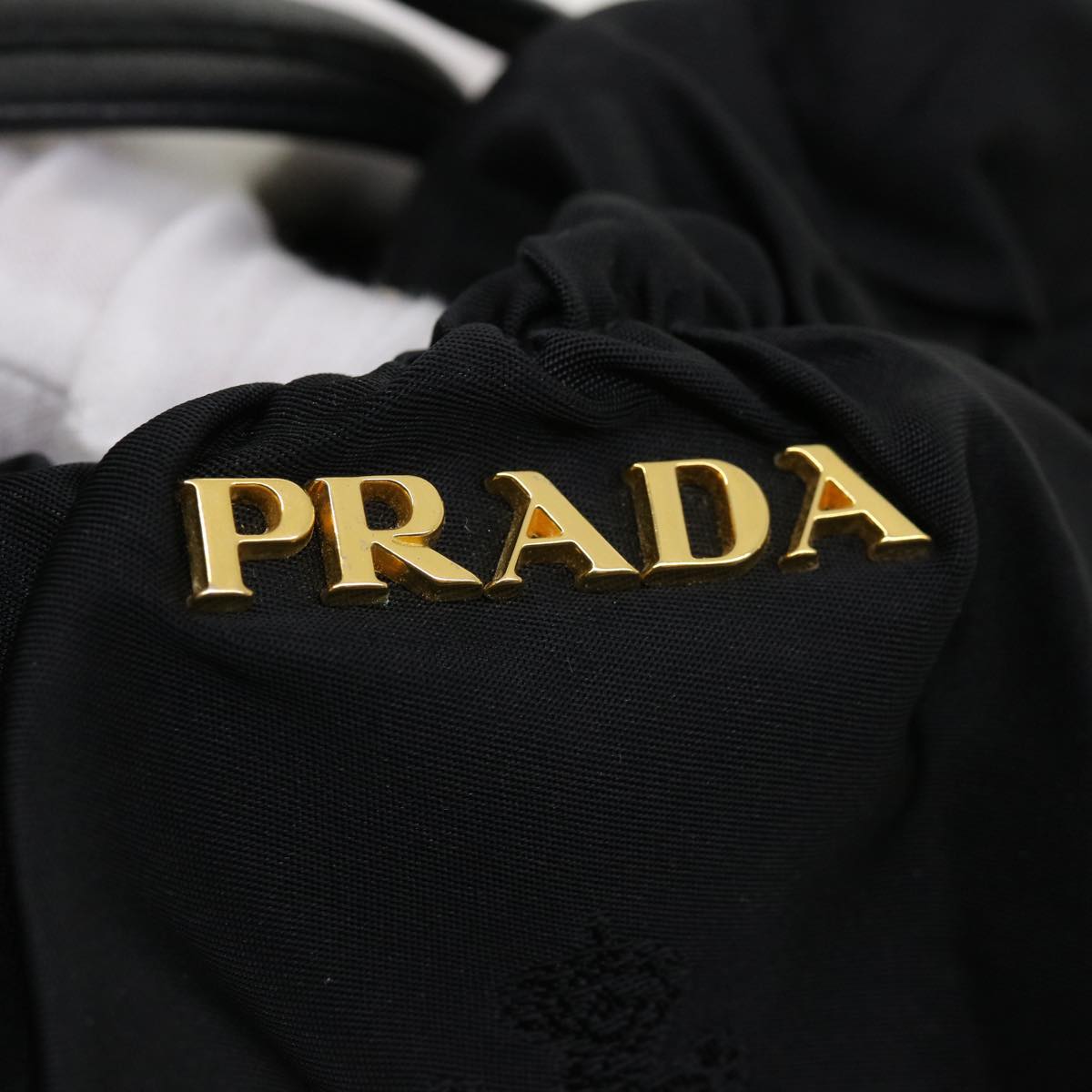 PRADA Hand Bag Nylon 2way Black  ar8793