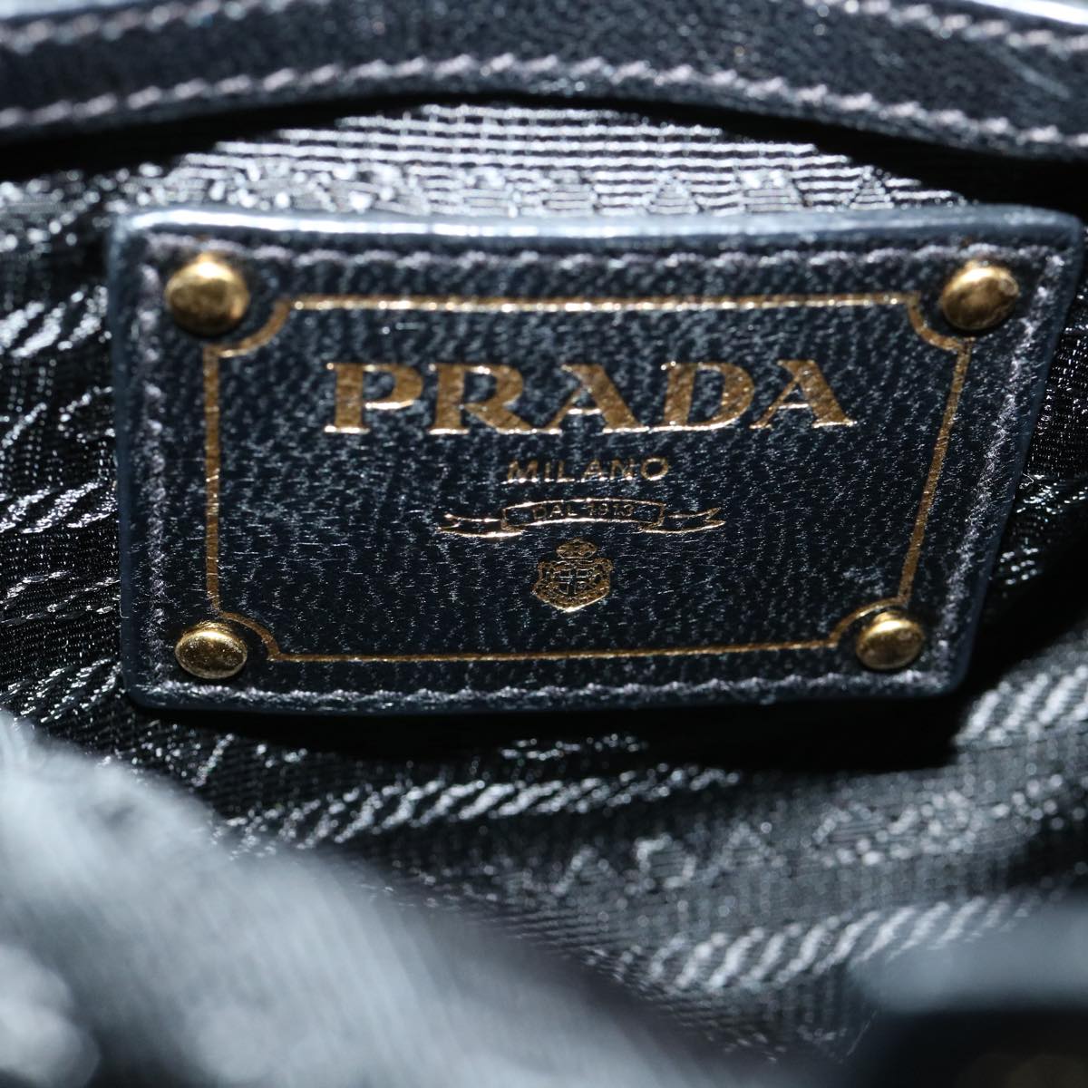 PRADA Hand Bag Nylon 2way Black  ar8793