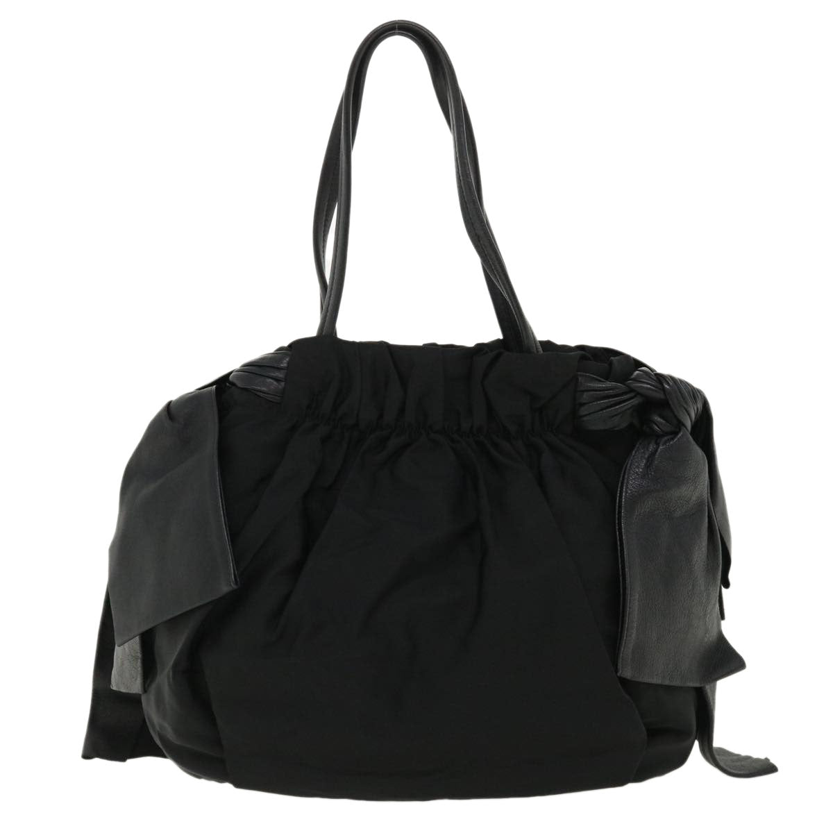 PRADA Hand Bag Nylon 2way Black  ar8793