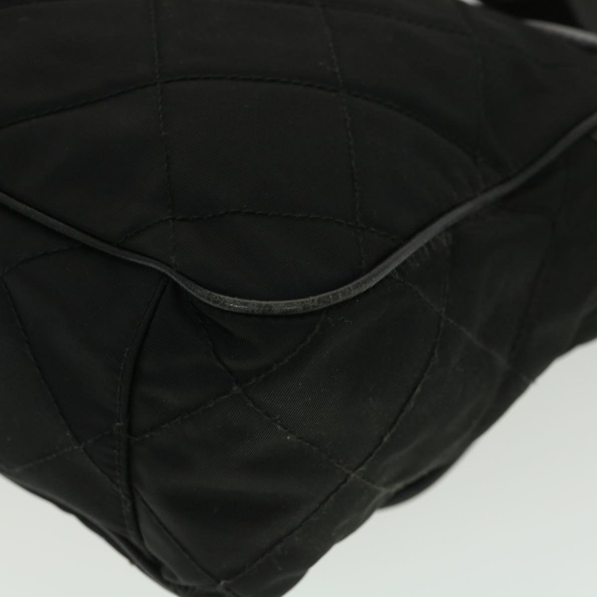 PRADA Shoulder Bag Nylon Black  ar9170