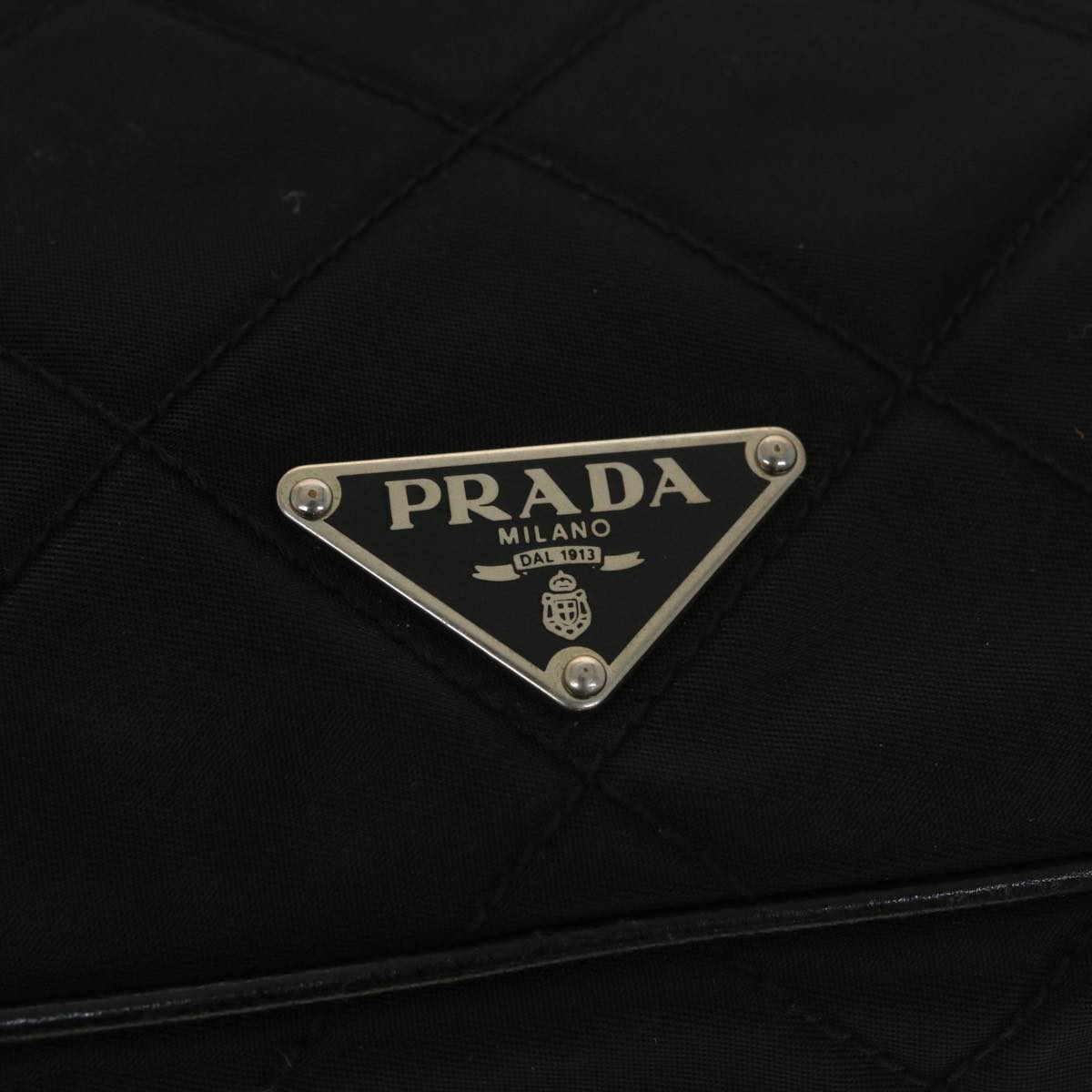 PRADA Shoulder Bag Nylon Black  ar9170