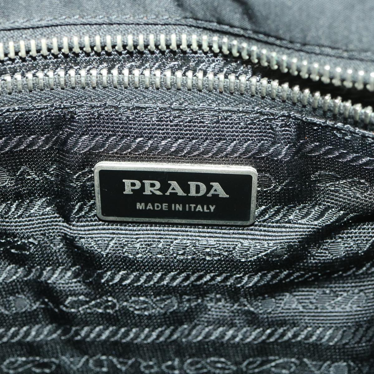 PRADA Shoulder Bag Nylon Black  ar9170