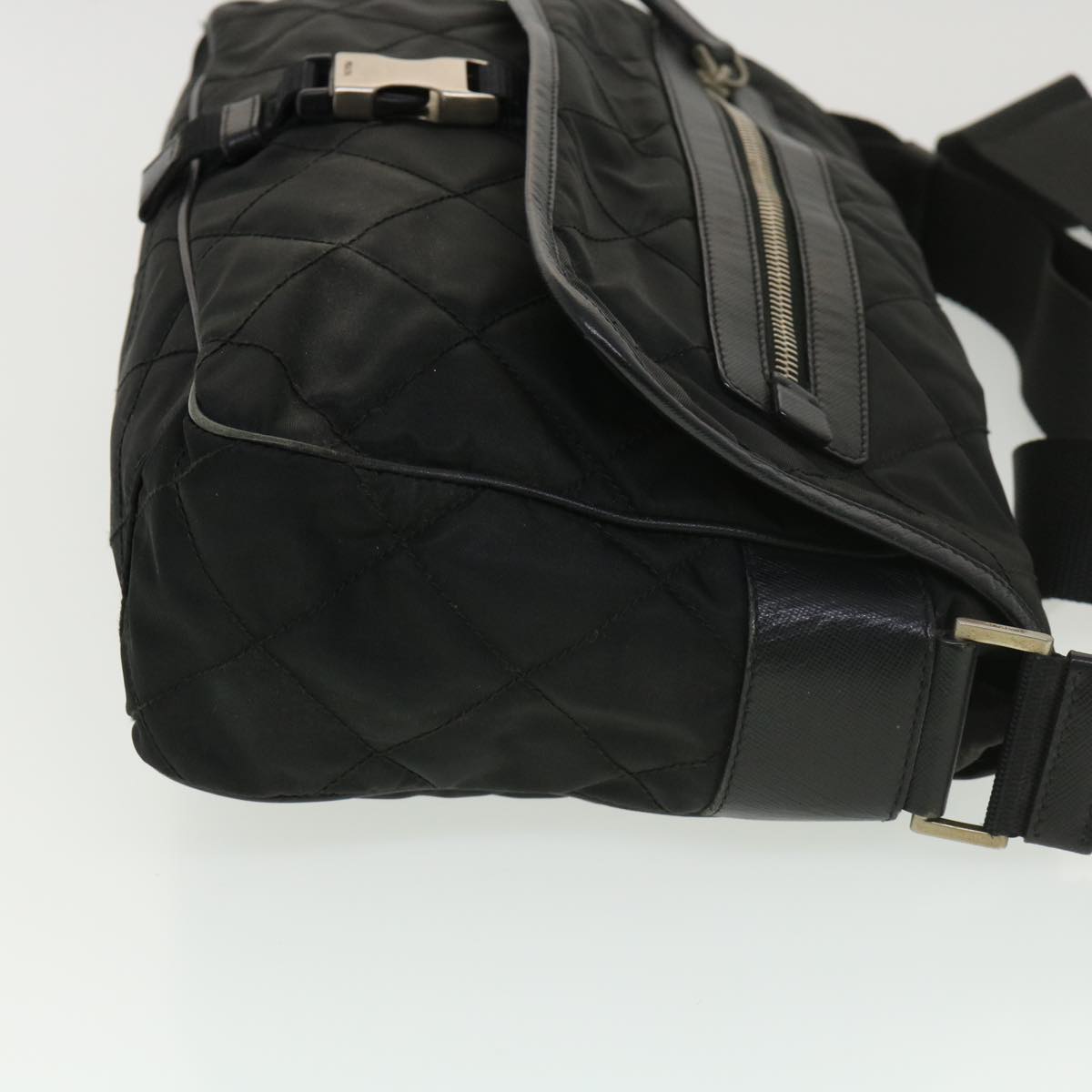 PRADA Shoulder Bag Nylon Black  ar9170