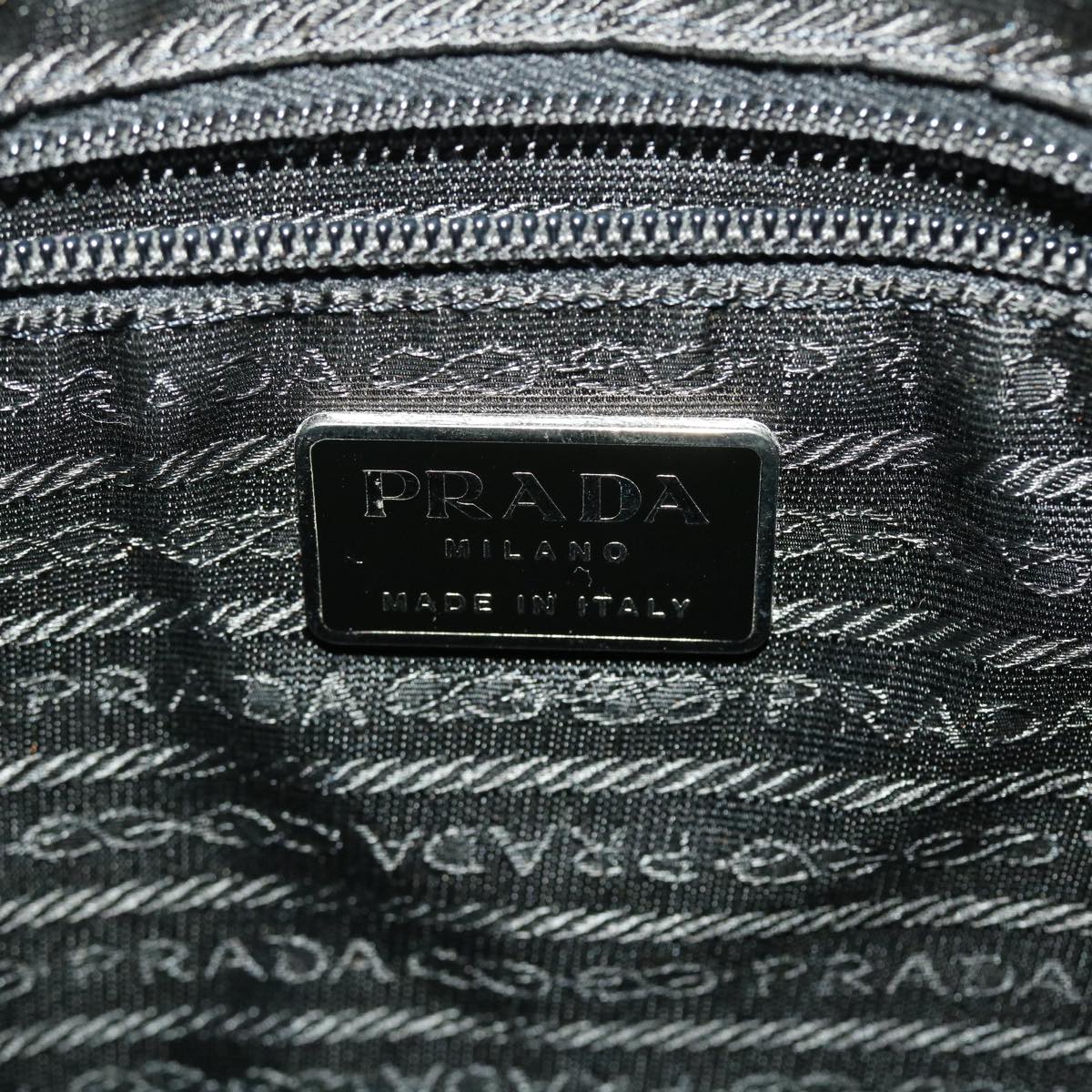 PRADA Shoulder Bag Nylon Black  ar9230