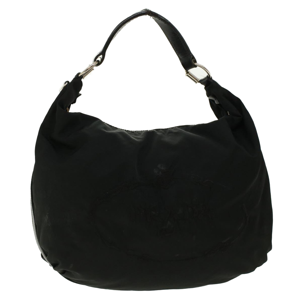 PRADA Shoulder Bag Nylon Black  ar9289