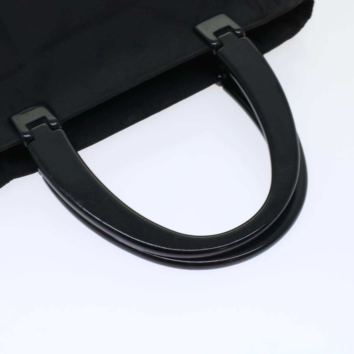 PRADA Hand Bag Nylon Black  ar9707B