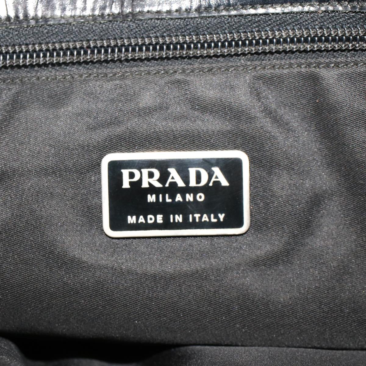 PRADA Tote Bag Nylon Black  ar9741