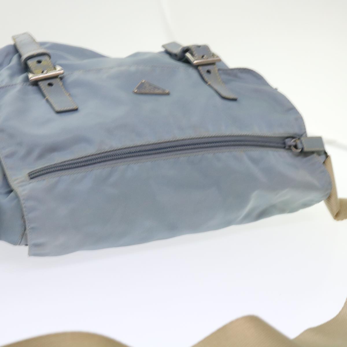 PRADA Shoulder Bag Nylon Light Blue  ar9923