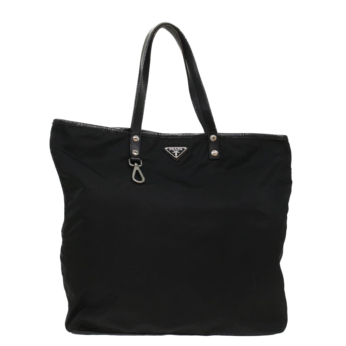 PRADA Tote Bag Nylon Black  ar9980