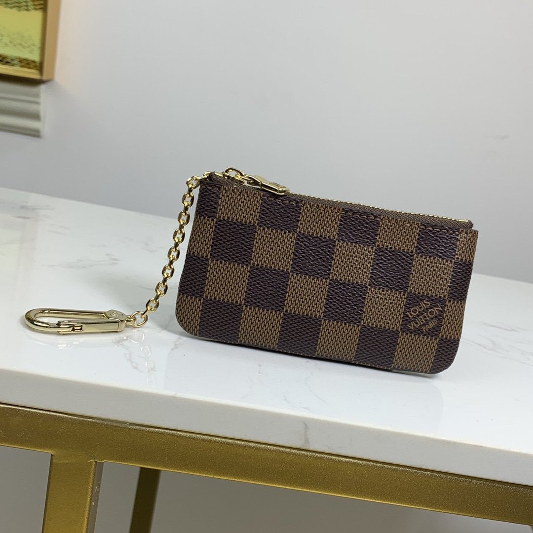 Louis Vuitton Key Pouch Damier ebene