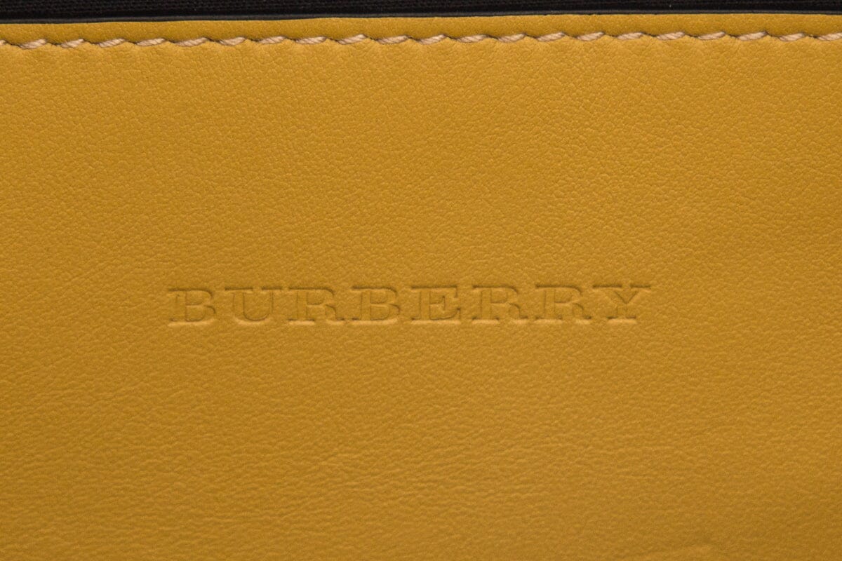 Burberry Yellow Multi Waist Bag