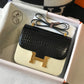 HM Constance 23 Pattern Crocodile Black For Women, Handbags, Shoulder Bag 9in/23cm