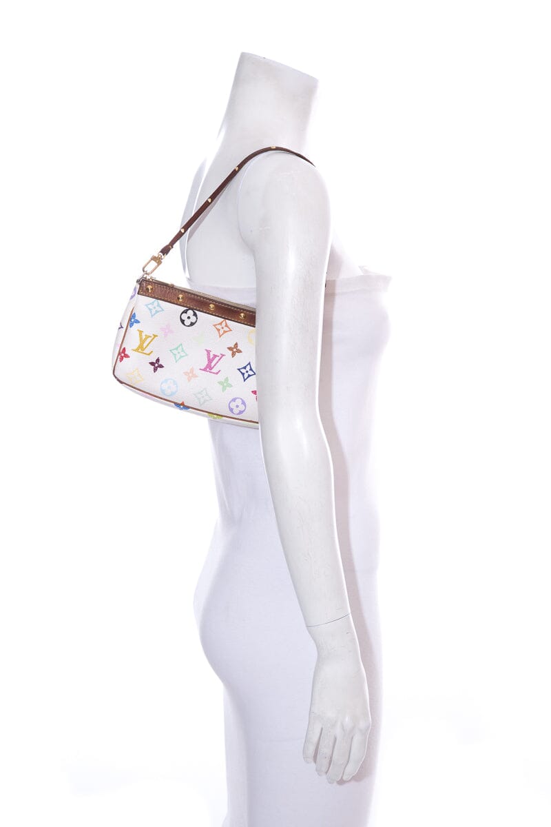 Louis Vuitton Monogram Multicolor Pouchette Shoulder Bag